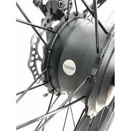 Електровелосипед Tesla Shtenli FateBike e-way 26" 1200W 48V 21Ah задній привід - мініатюра 9