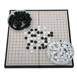 Настільна гра "Go Game" 3215GG 2 кольори фішок, ігрова дошка 32х32 см - мініатюра 2
