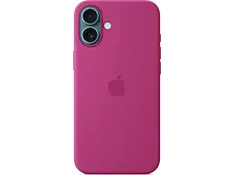Чохол для смартфона Apple iPhone 16 Plus Silicone Case with MagSafe - Fuchsia (MYYE3) - мініатюра 2