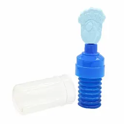 Льодяник Warheads Sour Ooze Pop зі смаком фруктів з рідкою кислою начинкою 40г (BBD 01/2026) - мініатюра 3
