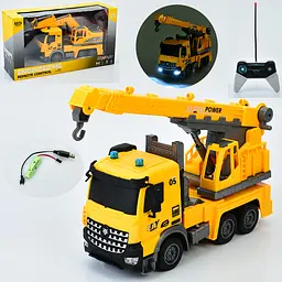 Будтехніка на радіокеруванні, 1:14, акумулятор, світло, 43x23.5x13 см, YJ-113-1-2 - мініатюра 2