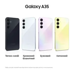 Смартфон Samsung Galaxy A35 5G 8/256GB Awesome Navy - мініатюра 6