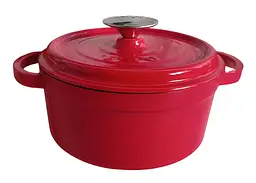 Каструля чавунна O.M.S. Collection 3165-24 3,6л Red