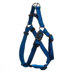 Шлея GimDog Harlem X для собак, нейлон, блакитна, 1,5х45-63 см - мініатюра 2