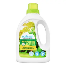 Органічний пом'якшувач /ополіскувач тканин Fabric Softener Лайм для швидкого прасування SODASAN 0,75 л - мініатюра 2