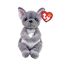Дитяча іграшка м'яконабивна TY BEANIE BELLIES 40596 Сірий пес WILFRED