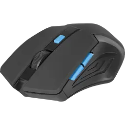 Миша бездротова Defender Accura MM-275 Black-Blue (52275)