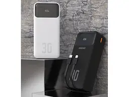 Зовнішній акумулятор (Power Bank) Dudao K15 Max 30000mAh 22.5W White - мініатюра 2