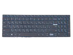 Клавіатура для Lenovo IdeaPad L340-17, L340-17API, L340-17IWL, L340-17IRH (UA Black + Blue підсвітка). Оригінал. - мініатюра 3