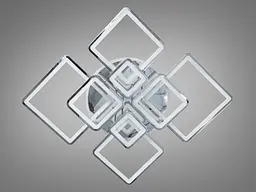 Сучасна люстра Diasha 8160/8HR 3color dimmer, 225W, 12375 lm, димер - мініатюра 5