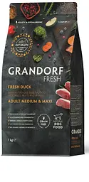 Сухий корм Grandorf FRESH DUCK & SWEET POTATO ADULT DOG MEDIUM & MAXI 3 кг
