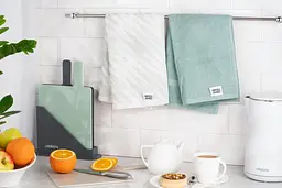 Набір рушників для кухні Ardesto SuperSoft, 40х60см, 2шт, 100% бавовна, бірюзовий (ART4060GB) - мініатюра 4
