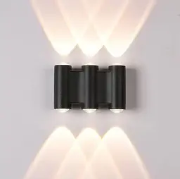 Підсвітка Brille фасадна LED 6W IP54 Black (AL-619/6) - мініатюра 2