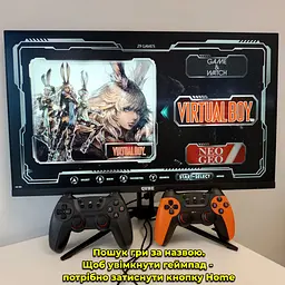 Ігрова приставка X2 Pro HDMI 40000 ігр. Ретро консоль. 2 геймпада. PSP, PlayStation, NES. Пам'ять 64 гб. - мініатюра 4