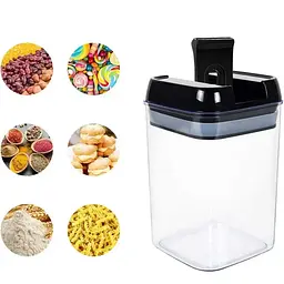 Органайзери для сипучих кухни Food Storage Container 7 Контейнерів | Набір пластикових контейнерів для круп - мініатюра 3