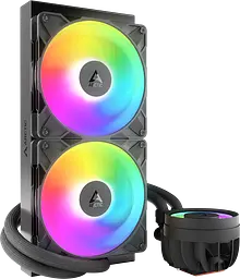 Водяне охолодження ARCTIC Liquid Freezer III Pro 280 ARGB Black (ACFRE00183A) - мініатюра 2