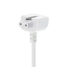 Кабель живлення від мережі 220 вольтів для Apple MacBook ExtraDigital KBP1796 1.8 м білий - мініатюра 3