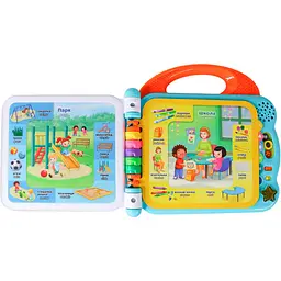Розвивальна іграшка VTech Англо-український словничок 100 слів про цікаві місця (80-613076) - мініатюра 3