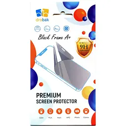 Скло захисне Drobak Samsung Galaxy A05s Black Frame A+ (676745) - мініатюра 3