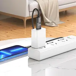 Переходник HOCO Type-C to USB female adapter UA17 4A, USB3.0 OTG - мініатюра 5