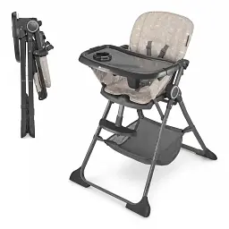 Стільчик для годування Kinderkraft Foldee Birdy Beige (KHFOLD00BEG000N) 