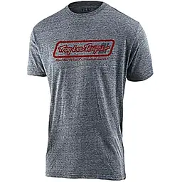Футболка TLD Go Faster SS Tee Grey XL Troy Lee Designs (1106-701564005)