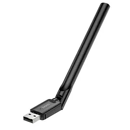 Wi-Fi Adapter HOCO Wi-Fi4 USB external antenna wireless network card HI32 2.4GHz, 150Mbps, USB2.0