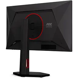 TFT 24.5" AOC 25G4KUR, Fast IPS, 420Гц, 2xHDMI, DP, USB-hub HAS, Pivot, чорно-червоний - мініатюра 5