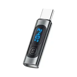 Перехідник USB-C F to USB-C M digital display Essager (EZJTT-TX0G-P) - мініатюра 2