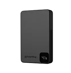 Повербанк Powerbank ColorWay PB-100LPA1BK-WPDD 10000mAh 15W MagSafe (USB-C PD 20W) Black