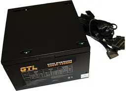 Блок живлення 500 Вт, GTL, Black, 120 мм, 2xMolex / 4xSATA / 1x6-pin / 1x4+4-pin / 1x20+4-pin, захист SCP / OCP / OVP / UVP (GTL-500-120) - мініатюра 2