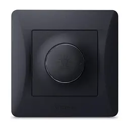 Світлорегулятор Videx BINERA 600Вт чорний граф (VF-BNDM600-BG)