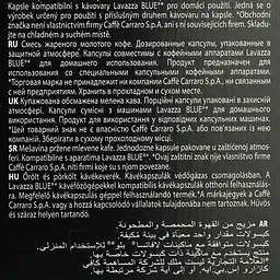 Кава в капсулах Carraro Lavazza Blue Crema Espresso, 100 капсул - мініатюра 6