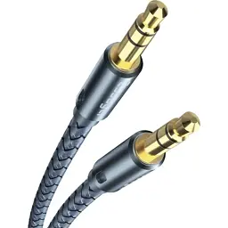 Кабель мультимедійний 3.5mm M to 3.5mm M 3.0m gray Essager (EYP35-DYC0G) - мініатюра 2