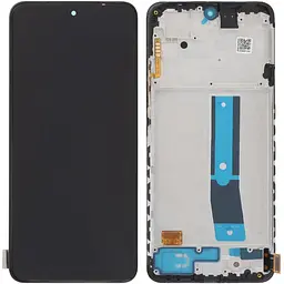 Дисплей Xiaomi Redmi Note 12S чорний, OLED, з рамкою