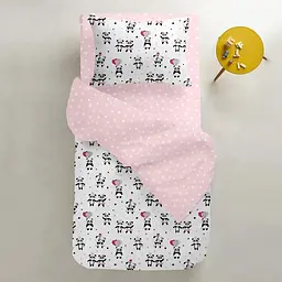 Підковдра дитяча Cosas Panda 110х140 см (PandaLoveRose_Dots_140q) - мініатюра 5