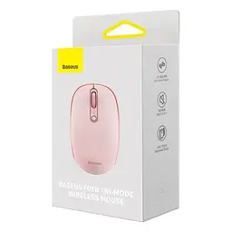 Комп'ютерна мишка Baseus F01B Tri-Mode Wireless Mouse Baby рожевий B01055503413-00 - мініатюра 6