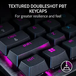 Клавіатура Razer Huntsman V3 Pro TKL RGB 84key Analog Optical Switches ENG/UKR Black (RZ03-04980100-R3M1) - мініатюра 10