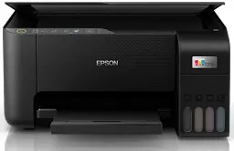 БФП струменевий кольоровий A4 Epson L3250, Black, WiFi, 5760х1440 dpi, до 33/15 стор/хв, USB, вбудоване СБПЧ, чорнило Epson 103 (C11CJ67412)