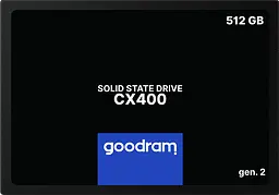 SSD 2,5 512GB Goodram CX400 Phison 3D TLC 550/500Mb/s