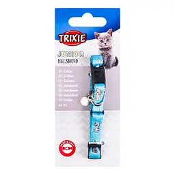 Нашийник для котят Trixie з котиками з дзвіночком в асортименті - мініатюра 2