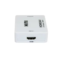 Конвертер відеосигналу hdmi в av RCA перехідник на тюльпани AV MINI HDMI2AV - мініатюра 5