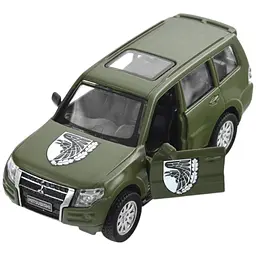Автомодель TechnoDrive 250283M серія Шеврони Героїв Mitsubishi Pajero 4WD Tubro 93 ОМБр - мініатюра 5