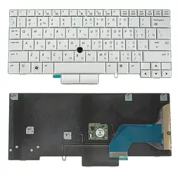 Клавіатура для ноутбука HP (Compaq: 2740p) rus сріблястий