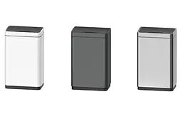 Відро для сміття сенсорне прямокутне Koer TC-020312-07 12 л graphite KR5587, Графит - мініатюра 2