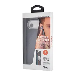 Чохол Luxo Free Air CarBon with MagSafe iPhone 17 AIR Black - мініатюра 2