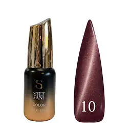 Гель-лак для нігтів Steffani Cat Eye MYSTIC, 9 мл , 10 Кавовий