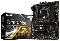 Материнська плата MSI Z270-A Pro (Z270-A Pro) (Socket 1151, Intel Z270, ATX) Б/в - мініатюра 5
