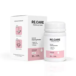 Ензимна пудра для вмивання Enzyme Cleansing Powder RE.CARE 30 г - мініатюра 5