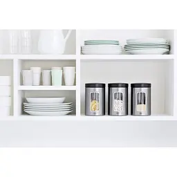 Набір ємностей Brabantia Window Canister для зберігання продуктів, 3 шт., сріблястий (335341) - мініатюра 2
